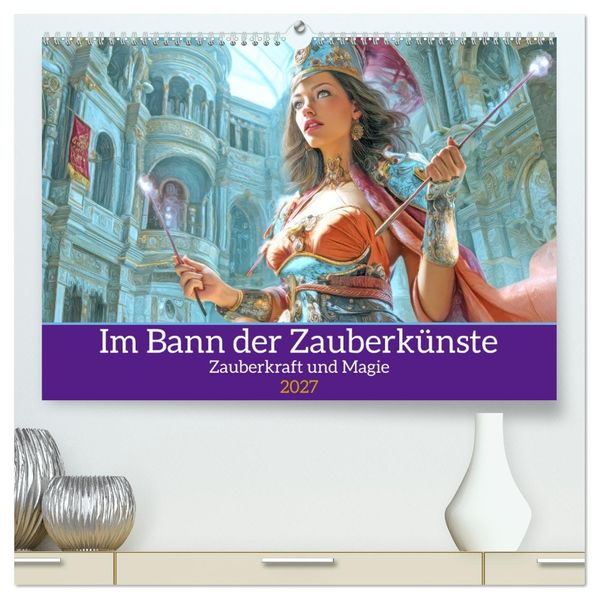 Im Bann der Zauberkünste - Zauberkraft und Magie (hochwertiger Premium Wandkalender 2027 DIN A2 quer) Kunstdruck in Hochglanz