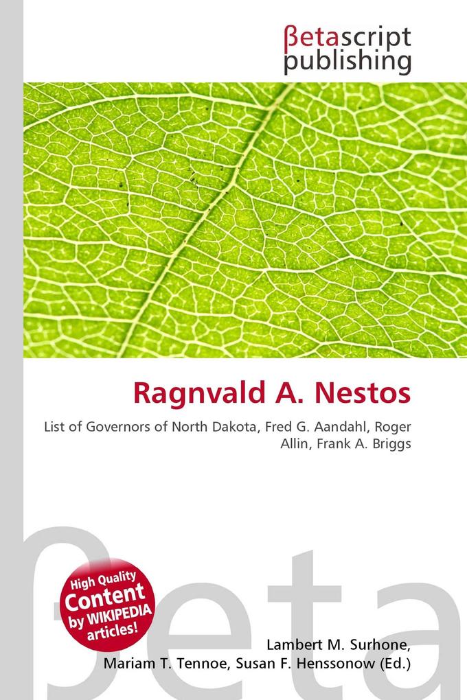 Ragnvald A. Nestos
