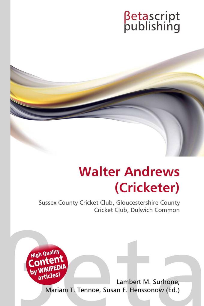 Walter Andrews (Cricketer)