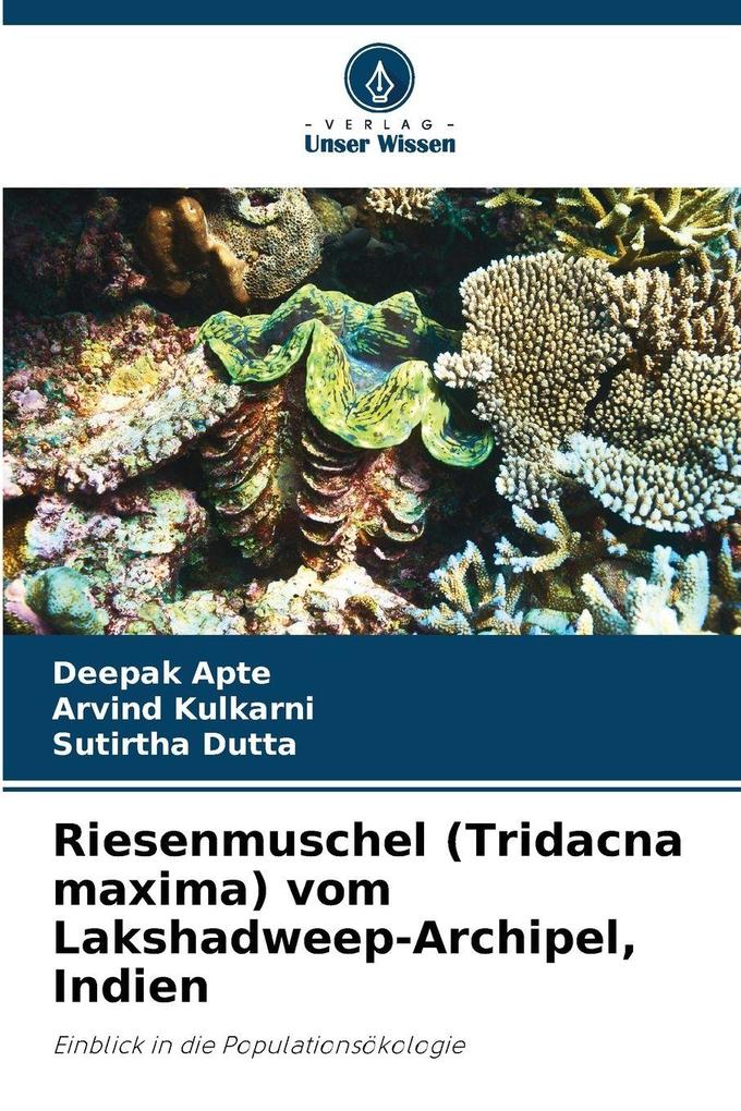 Riesenmuschel (Tridacna maxima) vom Lakshadweep-Archipel Indien