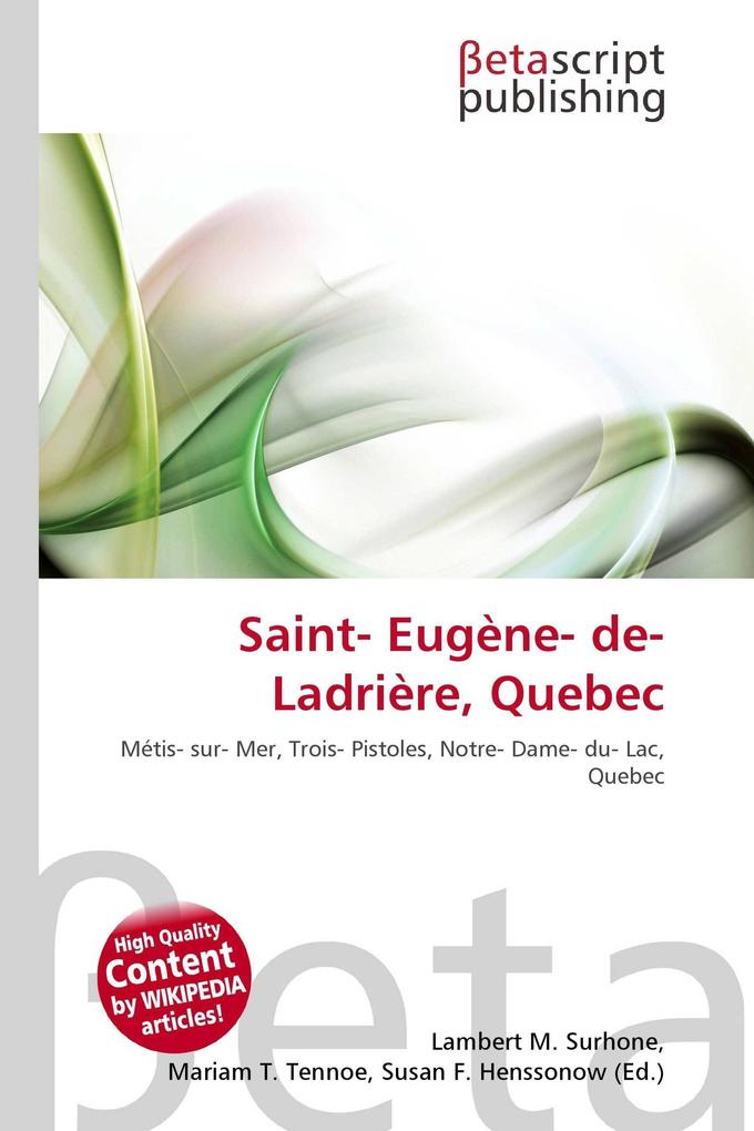 Saint- Eugène- de- Ladrière Quebec