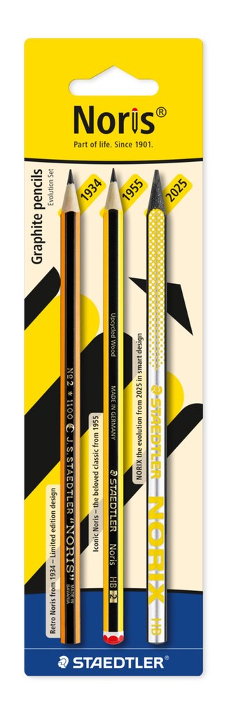STAEDTLER Bleistifte Noris HB 3er Set