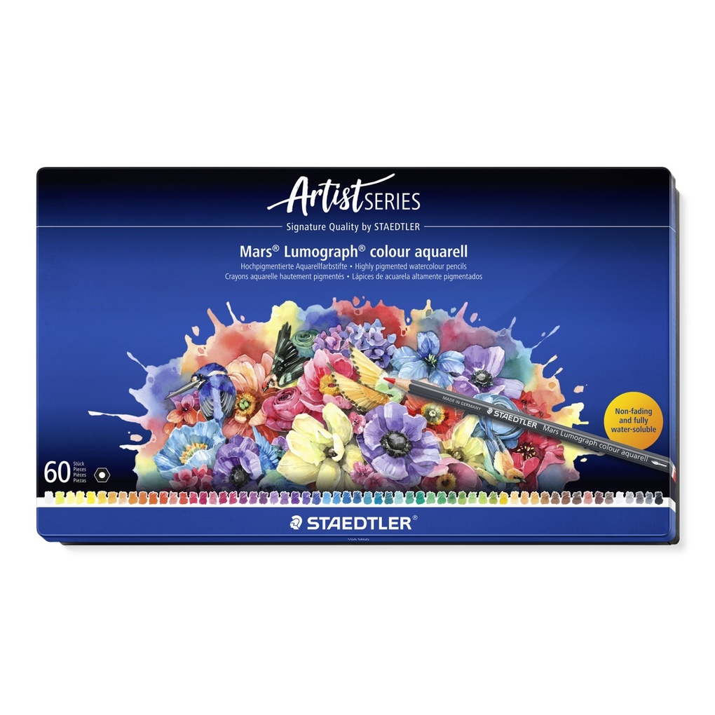 STAEDTLER Farbstifte aquarell Mars Aquarellstifte 60er Etui
