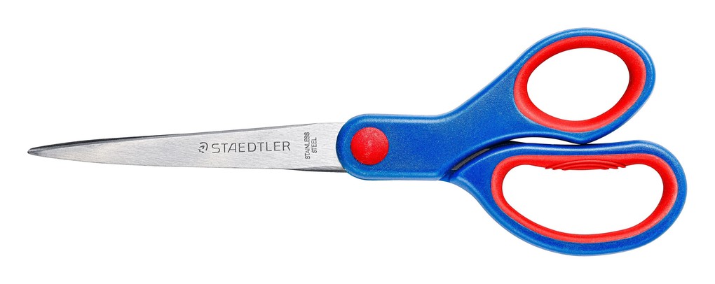 STAEDTLER Schere Noris Bastelschere 21cm Scherblatt