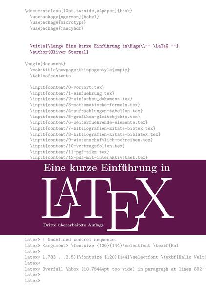 Eine kurze Einführung in LaTeX