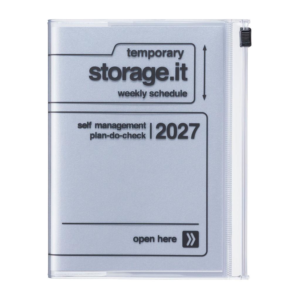 MARK'S 2026/27 Diary A6 Storage.it // Silver