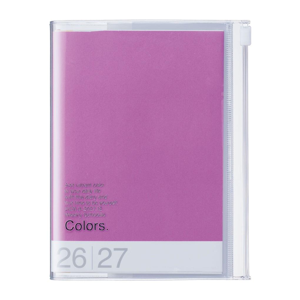 MARK'S 2026/27 Diary A6 Colors // Purple