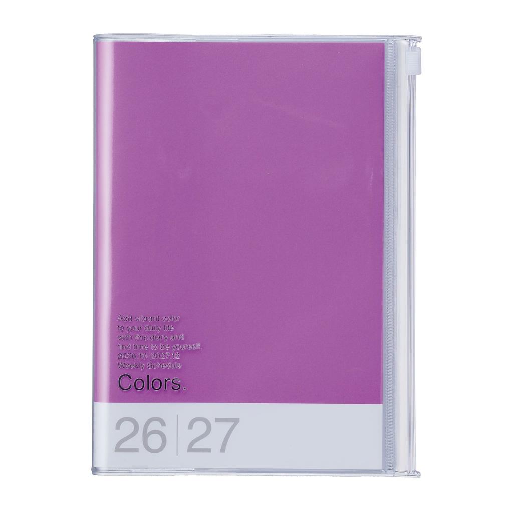 MARK'S 2026/27 Diary B6 Colors // Purple