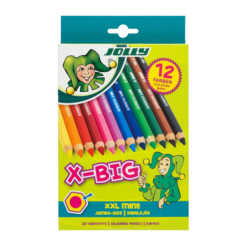 JOLLY Buntstifte X-BIG 12er Set