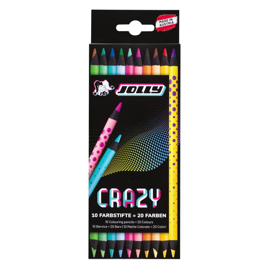 JOLLY Buntstifte CRAZY Next Generation 10er Set