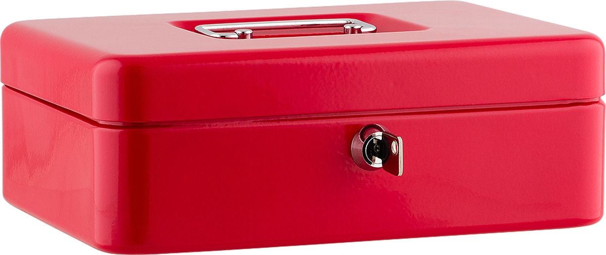 SAX Geldkassette 25x18x9 cm rot