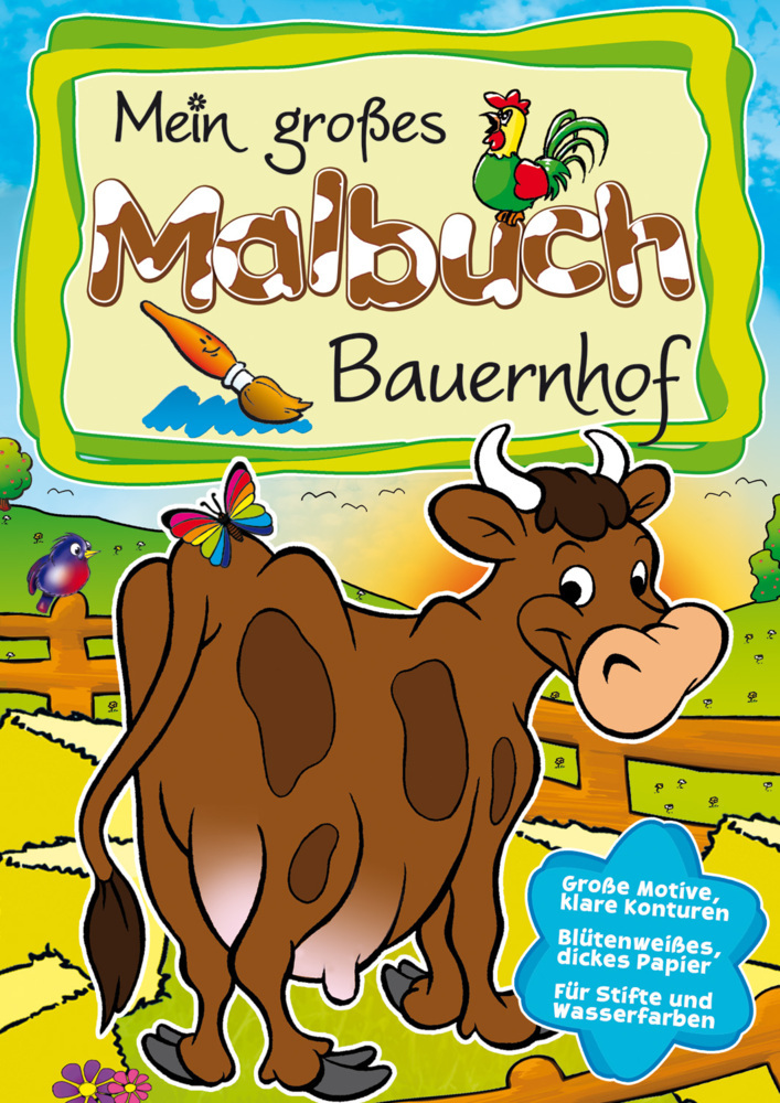 Malbuch Bauernhof