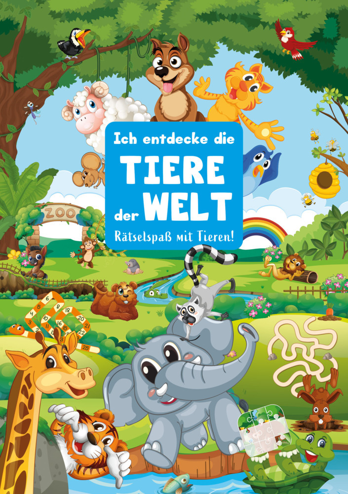 Tiere der Welt Rätselspaß mit Tieren