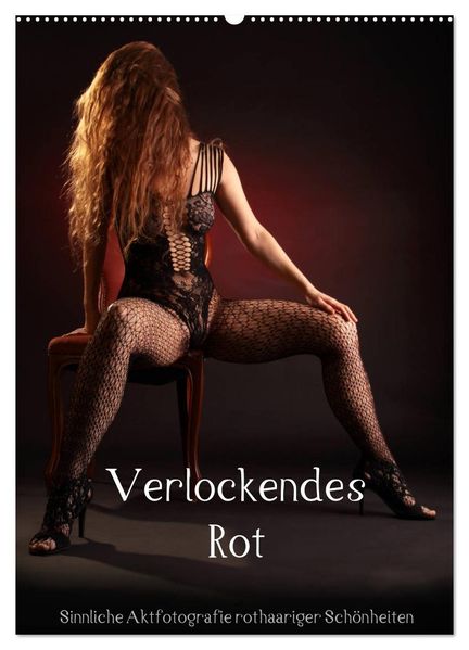 Verlockendes Rot (Wandkalender 2027 DIN A2 hoch) CALVENDO Monatskalender