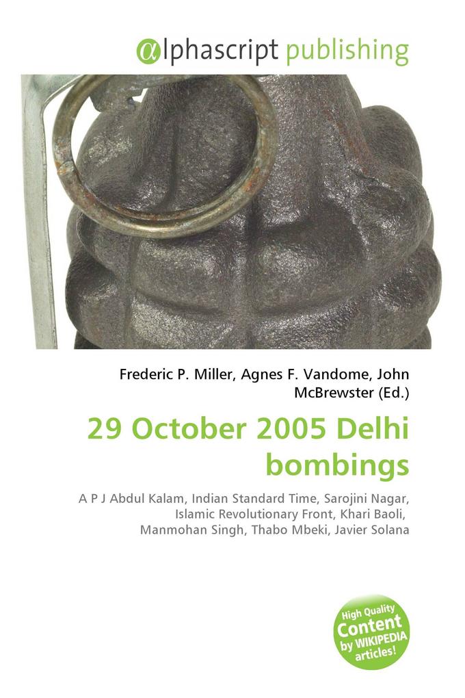 29 October 2005 Delhi bombings