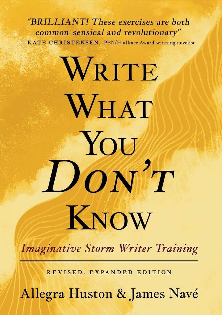 Write What You Don't Know