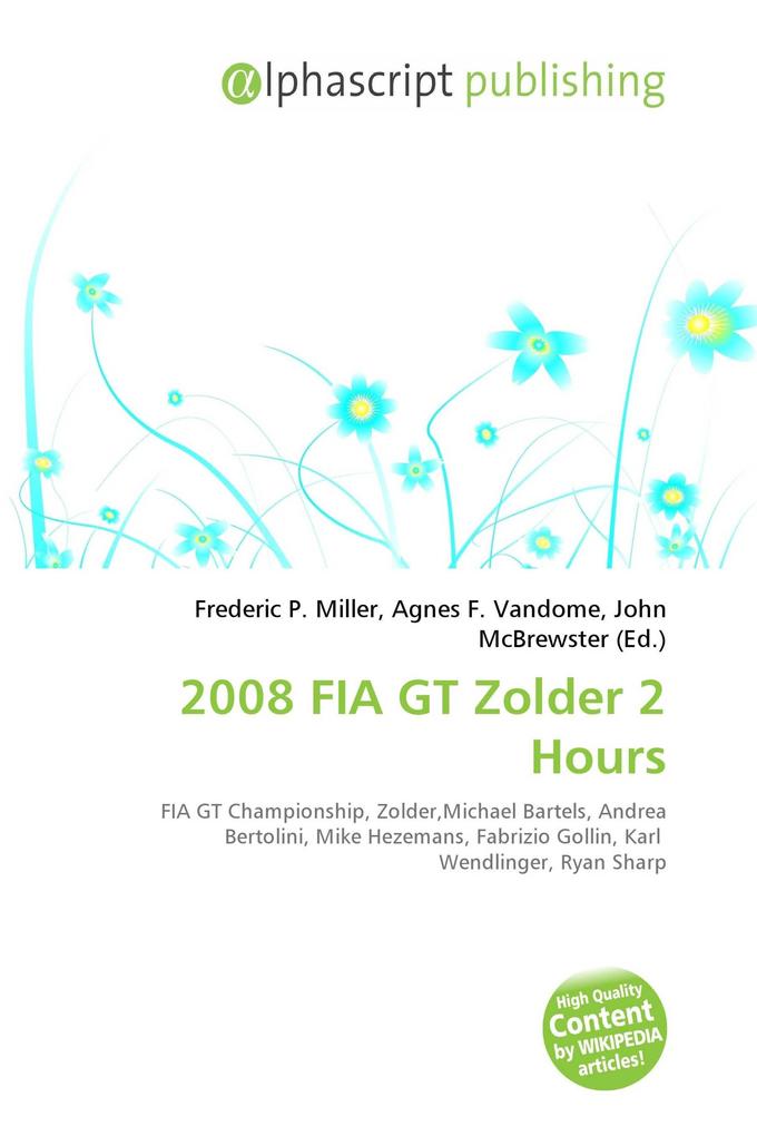 2008 FIA GT Zolder 2 Hours