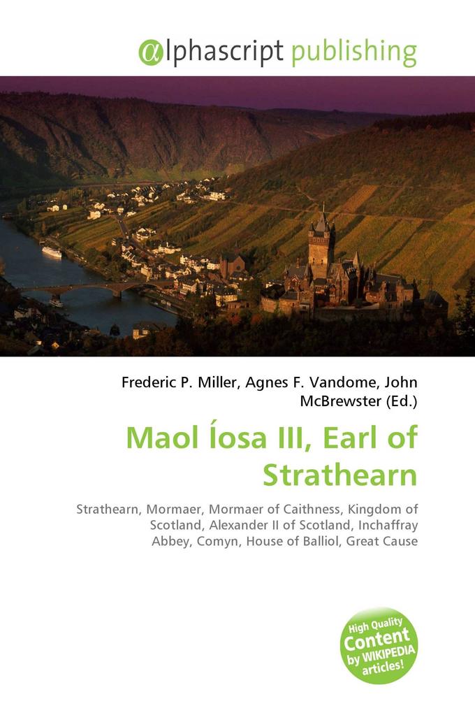 Maol Íosa III Earl of Strathearn
