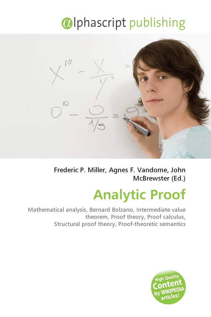 Analytic Proof