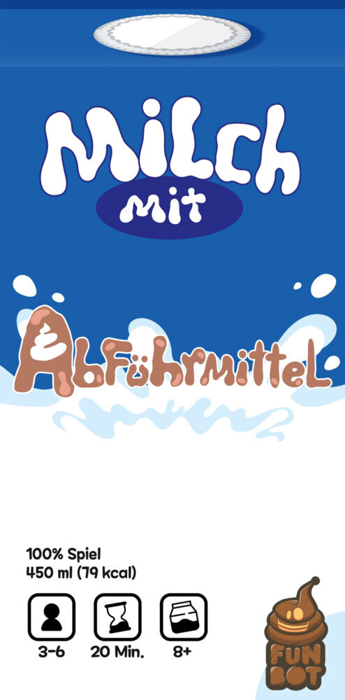 Milch mit Abführmittel