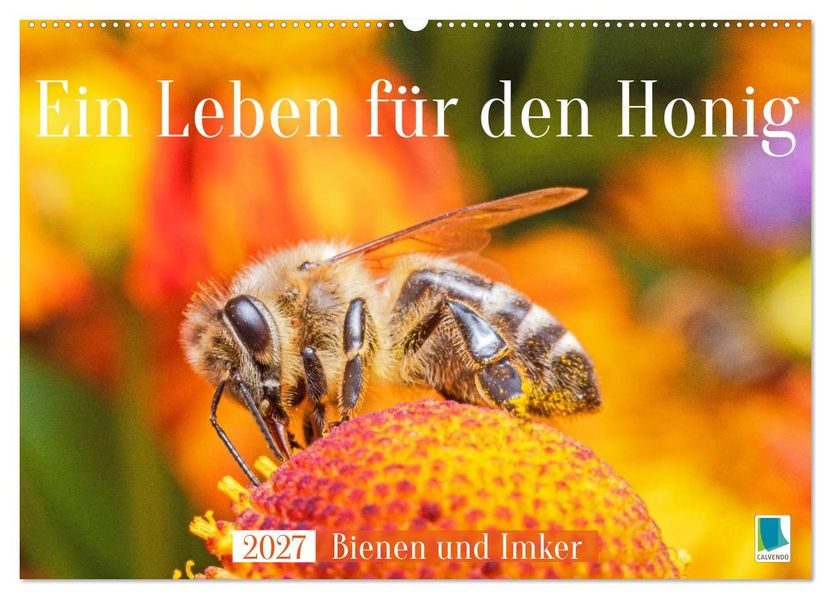 Ein Leben für den Honig: Bienen und Imker (Wandkalender 2027 DIN A2 quer) CALVENDO Monatskalender