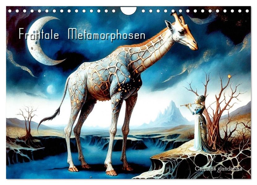 Fraktale Metamorphosen (Wandkalender 2027 DIN A4 quer) CALVENDO Monatskalender