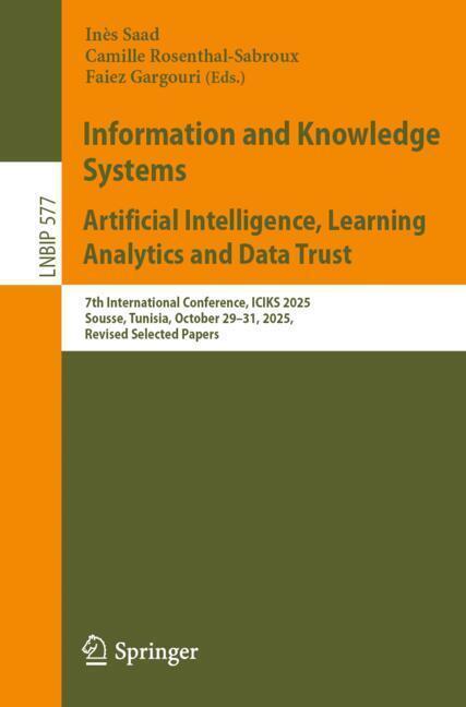 Information and Knowledge Systems. Artificial Intelligence Learning Analytics and Data Trust