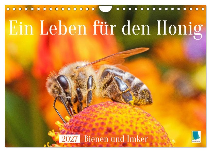 Ein Leben für den Honig: Bienen und Imker (Wandkalender 2027 DIN A4 quer) CALVENDO Monatskalender
