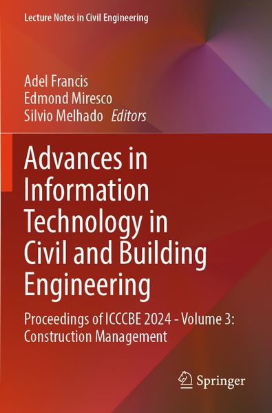 Advances in Information Technology in Civil and Building Engineering