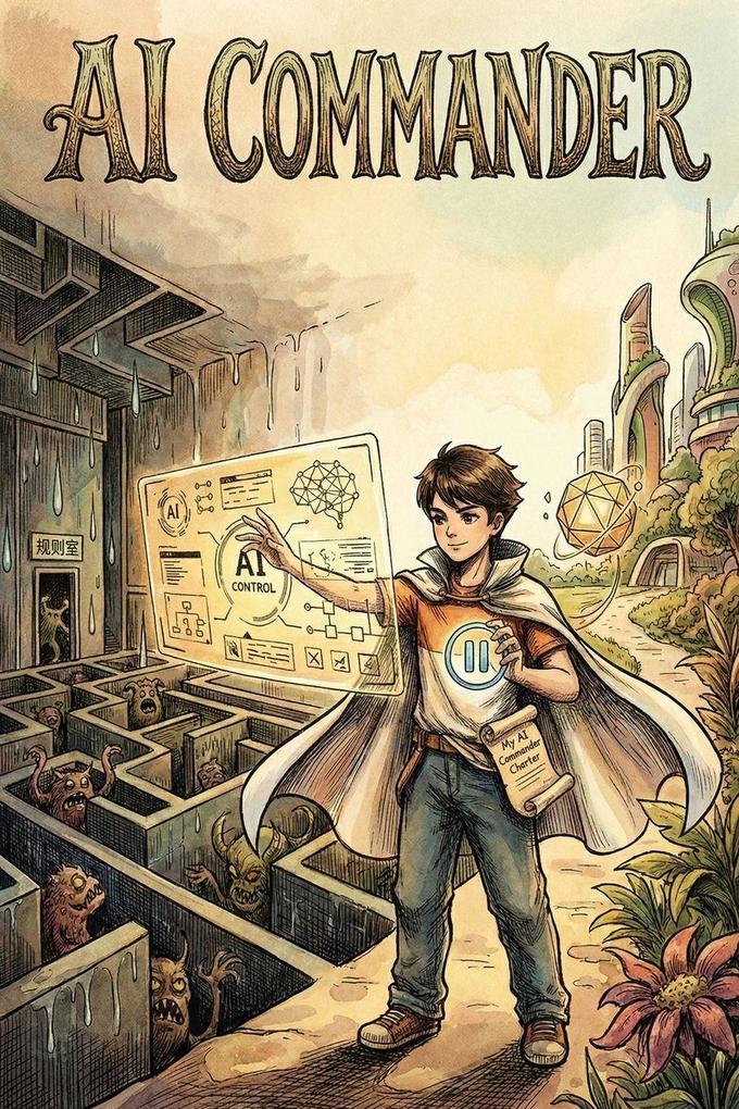 AI Commander SchoolA Guide to Judgment and Leadership for Children in the AI Era
