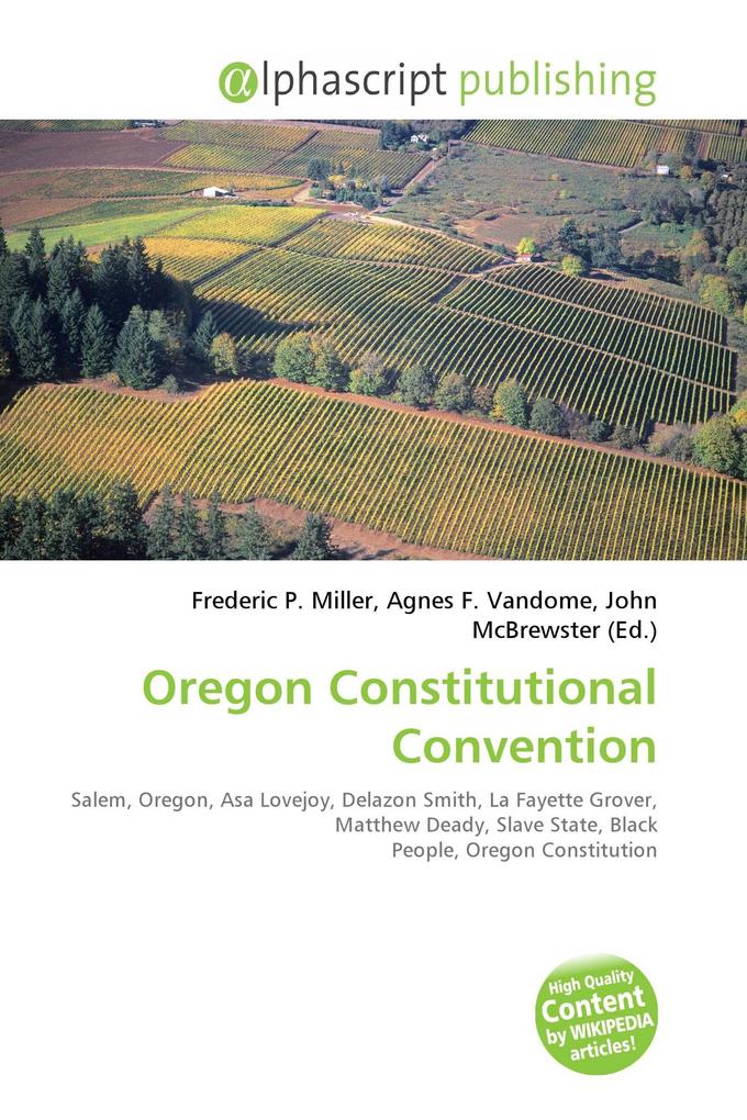 Oregon Constitutional Convention