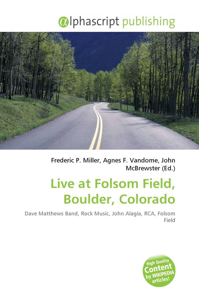 Live at Folsom Field Boulder Colorado