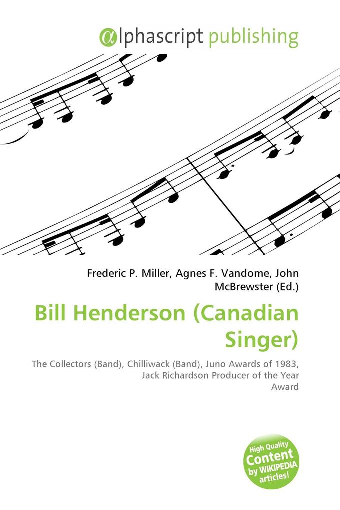 Bill Henderson (Canadian Singer)
