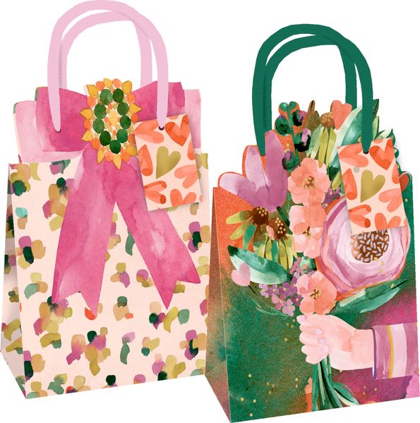 Geschenktüte mit Kontur - Schöner Schenken