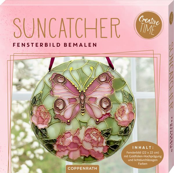 Suncatcher Fensterbild bemalen
