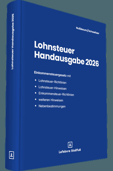 Lohnsteuer Handausgabe 2026