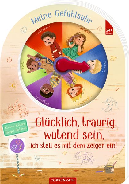 Glücklich traurig wütend sein ich stell es mit dem Zeiger ein!