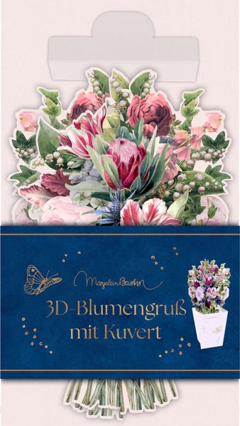 3D-Blumengruß