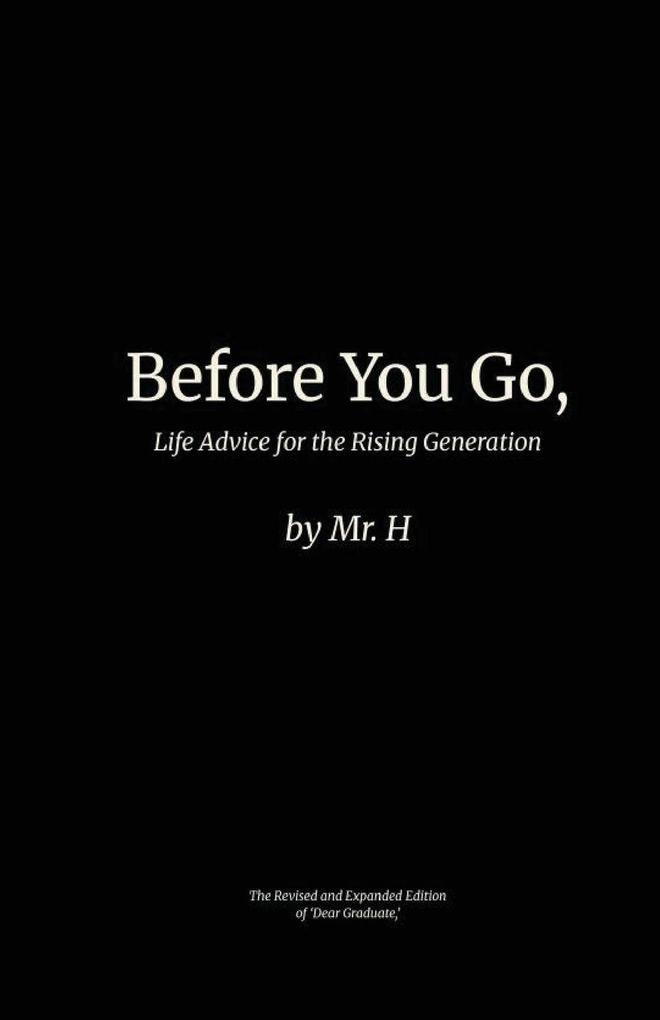 Before You Go