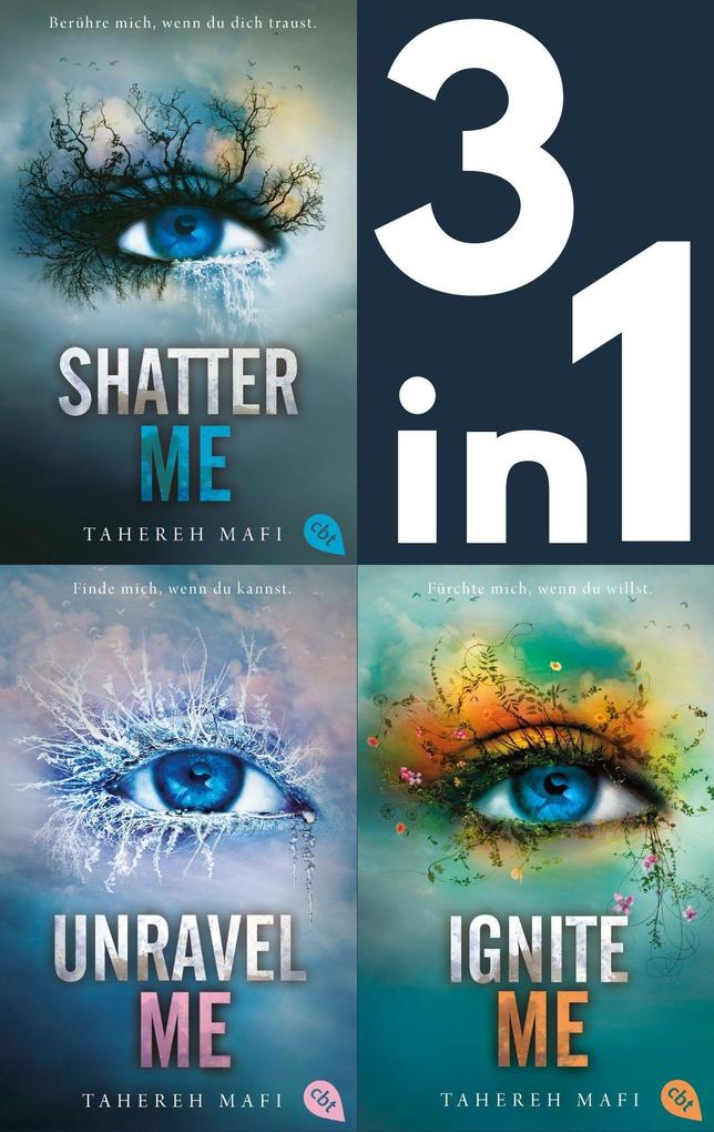 Die Shatter Me-Reihe Band 1-3: Shatter Me / Unravel Me / Ignite Me (3in1-Bundle)