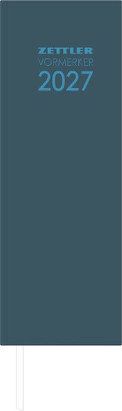 Tagevormerkbuch Leinen 2T/1S 2027