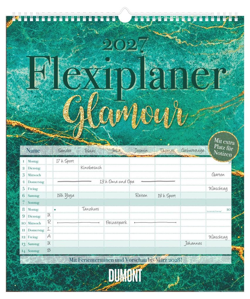 Flexiplaner Glamour 2027