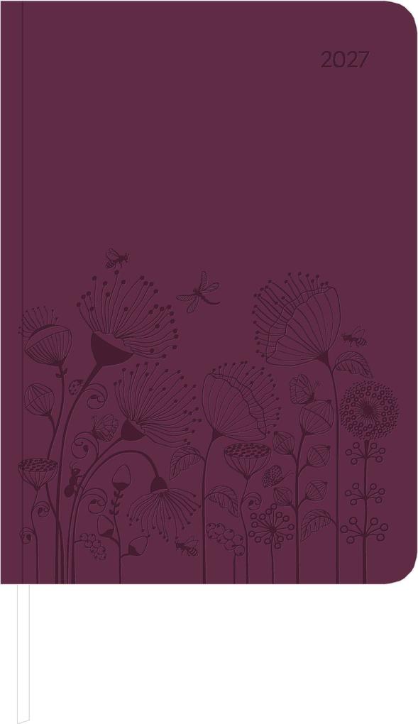 Lady Journal Grande Deluxe Purple 2027