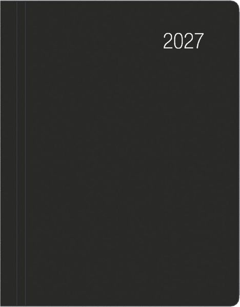 Taschenkalender schwarz 1W/2S 2027