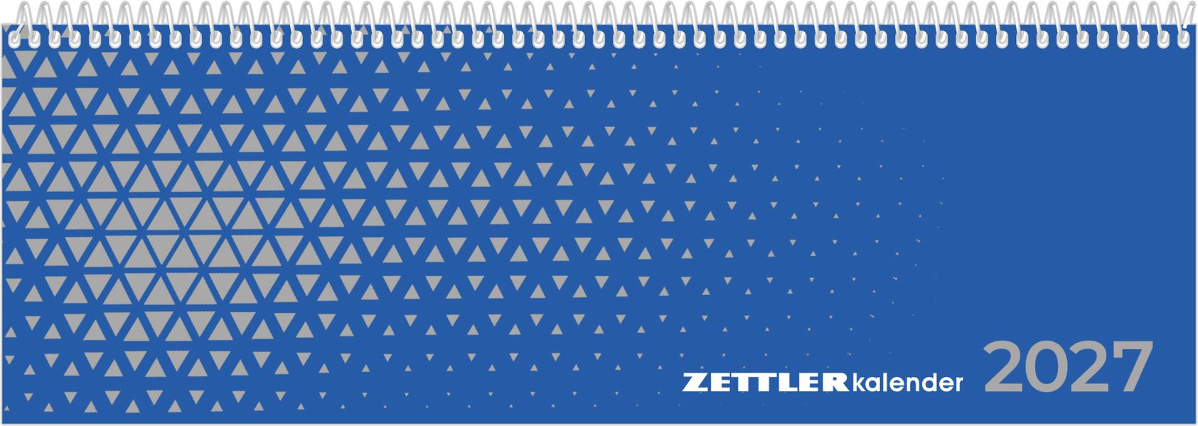 Tischkalender Expert blau 2027