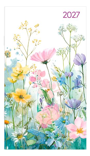 Miniplaner Style Blumenwiese 2027