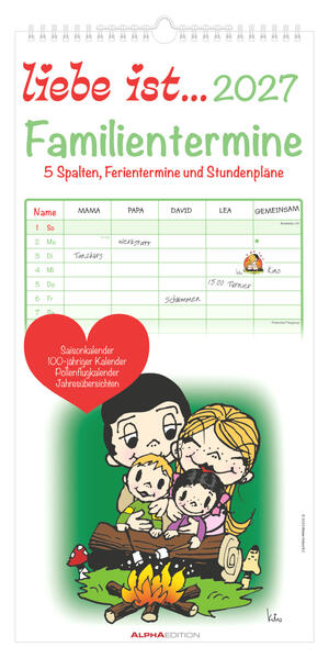 Liebe ist... Familientermine 2027