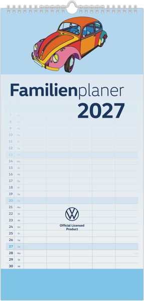 VW Familienplaner Illustrationen 2027