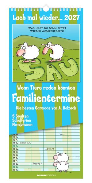 Lach mal wieder... Familienplaner 2027