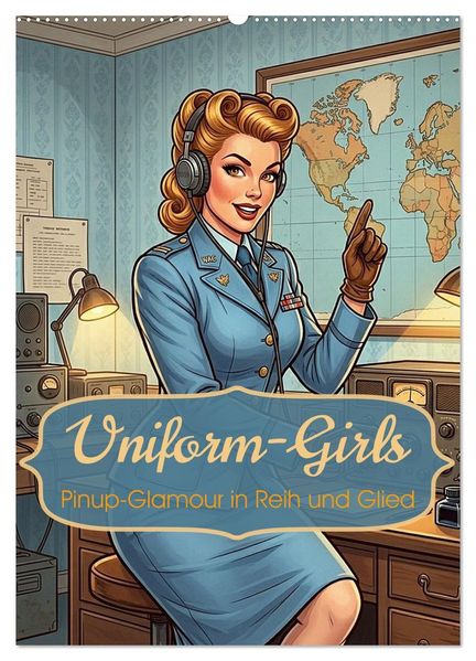 Uniform-Girls (Wandkalender 2027 DIN A2 hoch) CALVENDO Monatskalender
